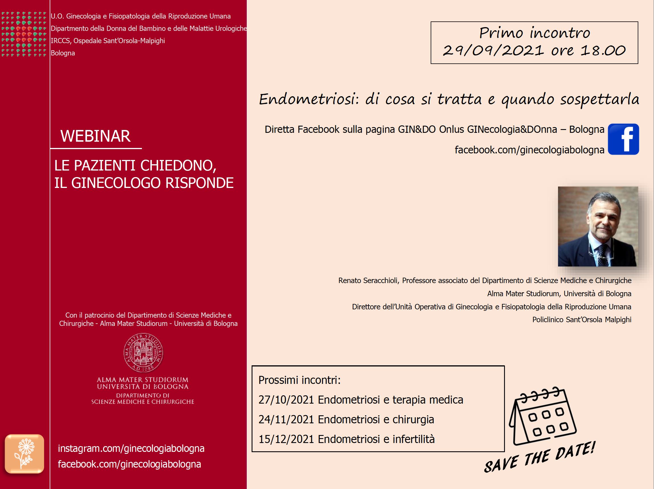 Webinar Endomentriosi Bologna